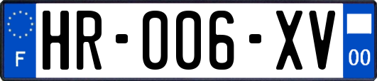 HR-006-XV