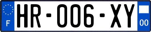 HR-006-XY
