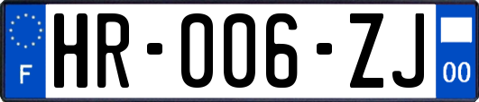 HR-006-ZJ