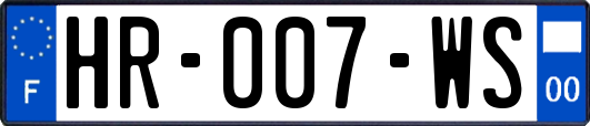 HR-007-WS