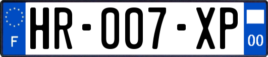 HR-007-XP