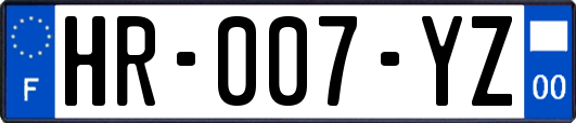 HR-007-YZ