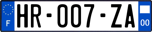 HR-007-ZA