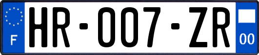 HR-007-ZR