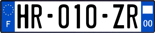 HR-010-ZR