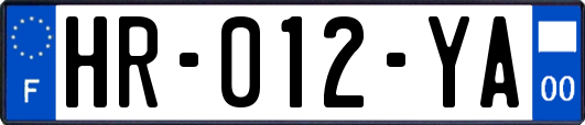 HR-012-YA