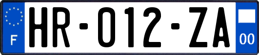 HR-012-ZA