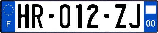HR-012-ZJ