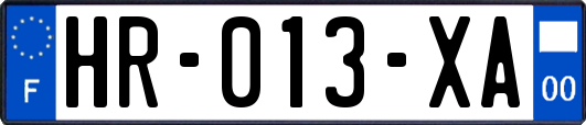 HR-013-XA