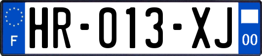 HR-013-XJ