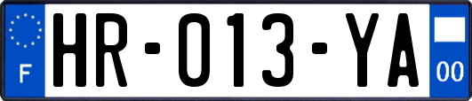 HR-013-YA
