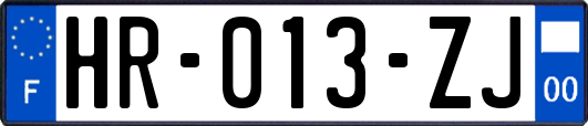 HR-013-ZJ