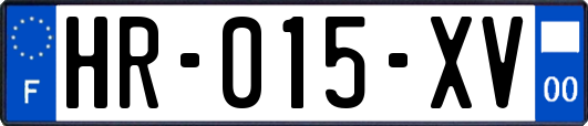 HR-015-XV