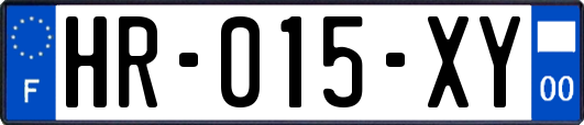 HR-015-XY