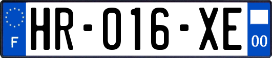 HR-016-XE
