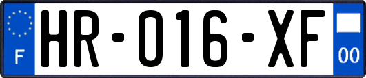 HR-016-XF