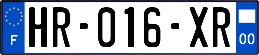HR-016-XR