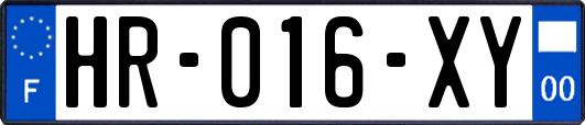 HR-016-XY