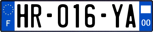 HR-016-YA
