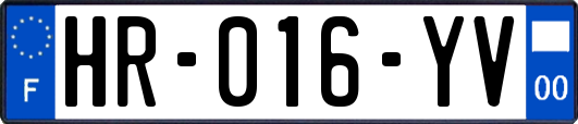 HR-016-YV