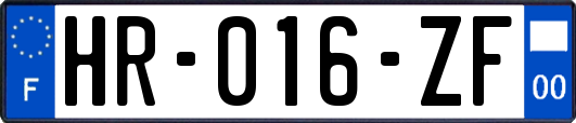 HR-016-ZF
