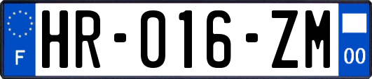 HR-016-ZM