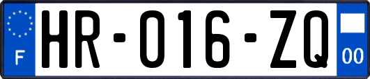HR-016-ZQ