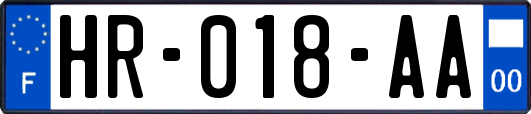 HR-018-AA