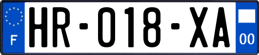 HR-018-XA