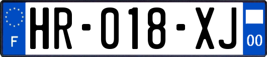 HR-018-XJ