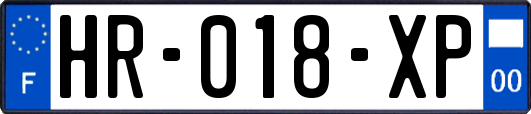 HR-018-XP