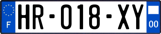 HR-018-XY