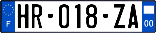 HR-018-ZA