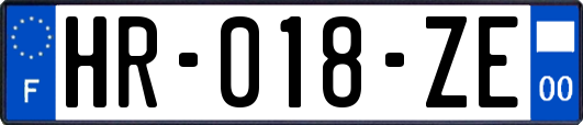 HR-018-ZE