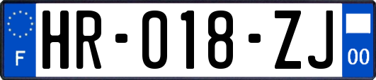 HR-018-ZJ