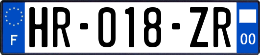 HR-018-ZR