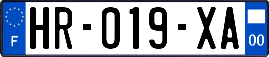 HR-019-XA