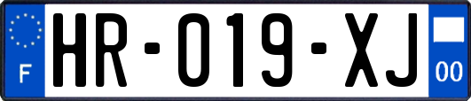 HR-019-XJ