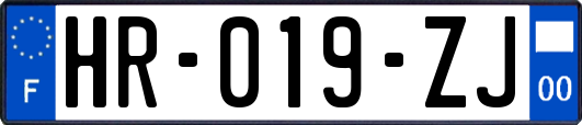 HR-019-ZJ