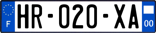 HR-020-XA
