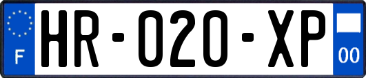 HR-020-XP