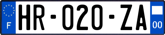 HR-020-ZA