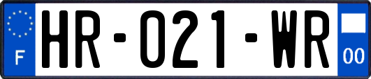 HR-021-WR