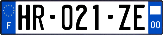 HR-021-ZE