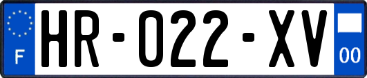 HR-022-XV