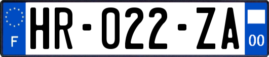 HR-022-ZA