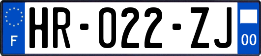 HR-022-ZJ