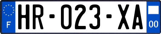 HR-023-XA