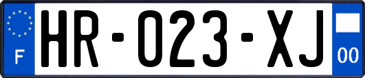 HR-023-XJ