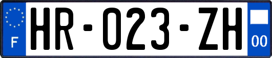 HR-023-ZH
